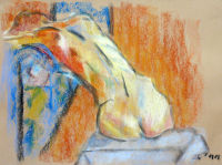 Life study - Rosie - pastel