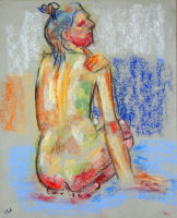 Life study - Ursula - Pastel