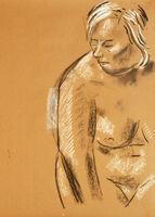 Life study – Liliana – Charcoal