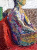 Life study - Antonio - pastel