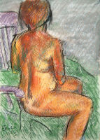 Life study - Eli - pastel