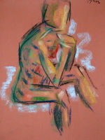 Life study - Jeanette - pastel