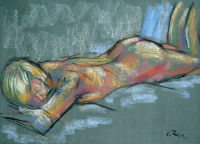 Life study - Roberta - pastel