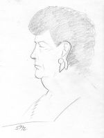 Portrait - Pat - pencil