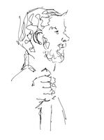 Portrait Study - Steve - Pen and Ink