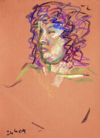 Portrait study - Bonnie - pastel