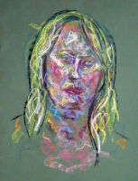 Portrait study - Laurie - pastel