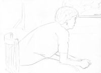 Portrait study - pencil