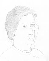 Portrait study - pencil
