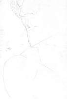 Portrait study - pencil