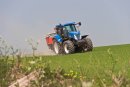 Crop maintenance in the Arun Valley nr Amberley, West Sussex