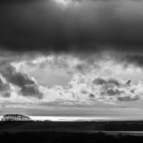 Towards Brighton from the South Downs Way nr Ditchling Beacon