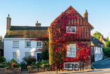 The Stone House, Steyning, West Sussex in Autumn