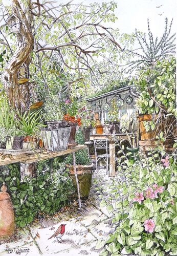 The potting corner