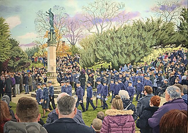 Remembrance Sunday, Hinckley