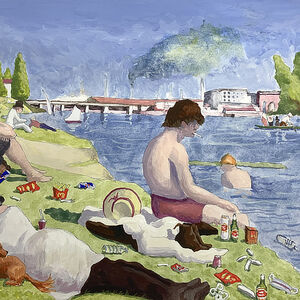 Georges Seurat With A Twist