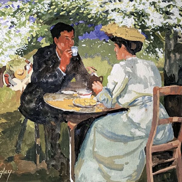 In The Summertime after Harold Knight