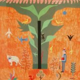 surprised hunter. acrylic on board 63.5x53.5cm