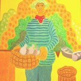 the days catch. acrylic on canvas 118x90cm