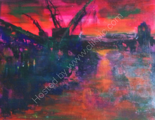 Dockyards:sunset