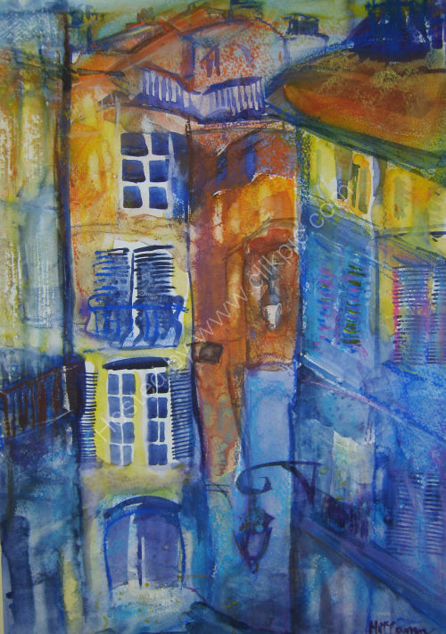 Aix street scene