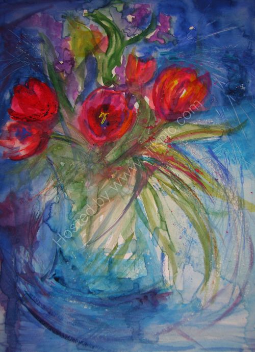 Red Tulips