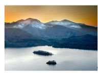 Sunset Over Derwent Water.