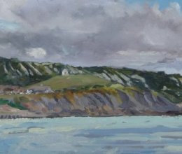 Folkestone from The Harbour Arm