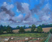 Oat straw bales, Sissinghurst