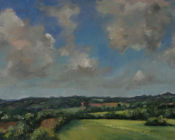 Spring view towards Sandhurst