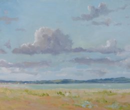 Towards St Mary's Bay from Dungeness