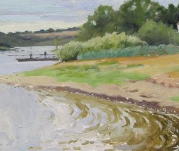 Towards the sailing club, Bewl Water