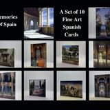 NEW! 'Memories of Spain' Gift Set of 10 Greetings Cards