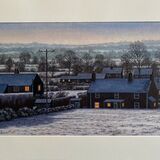 NEW! 'WINTER EVENING' Original Watercolour on Paper