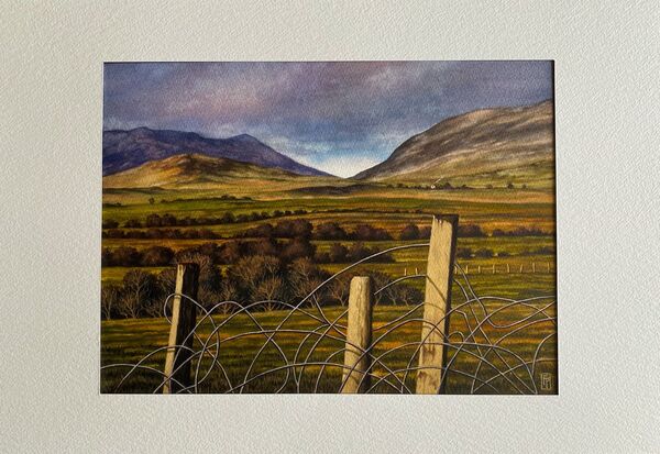 'SNOWDONIA' Original Watercolour Painting