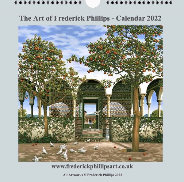 NEW! The Frederick Phillips Art Calendar 2022