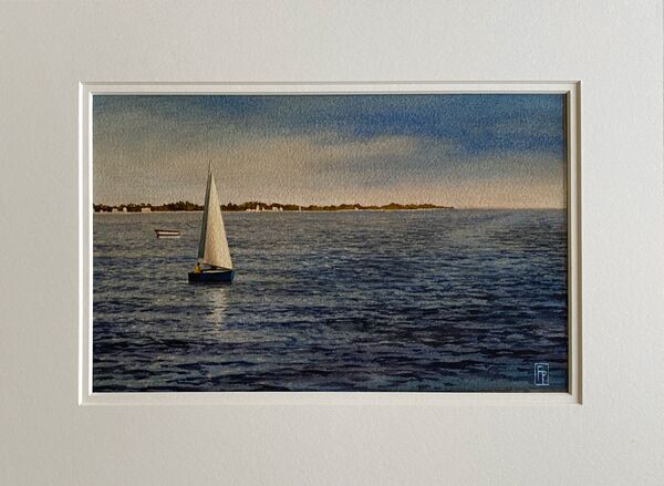 'ADRIATIC AFTERNOON' Original Watercolour Painting