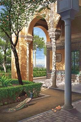NEW! CARD: 'Arabesque'