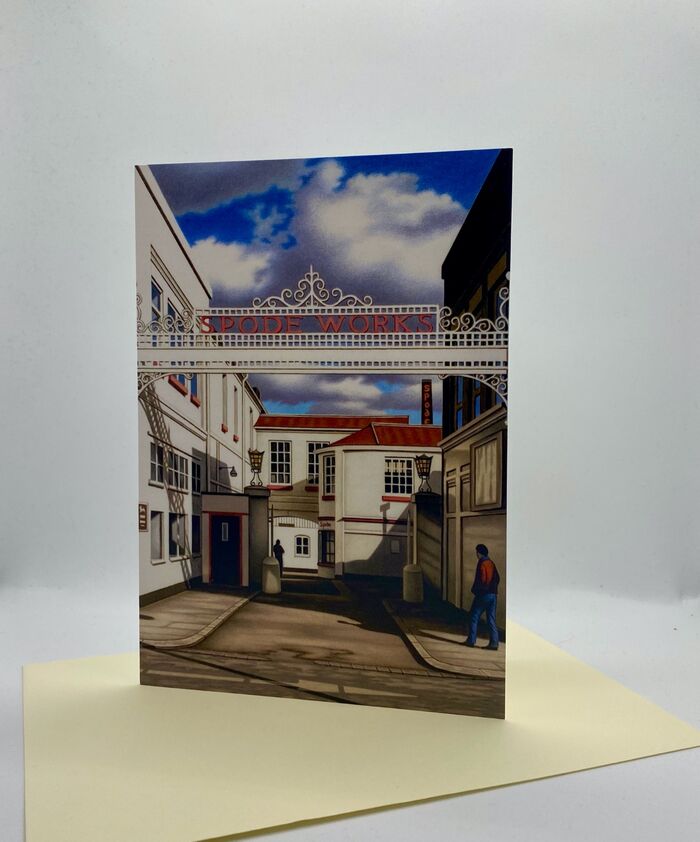 CARD: 'Spode Works, 1988'