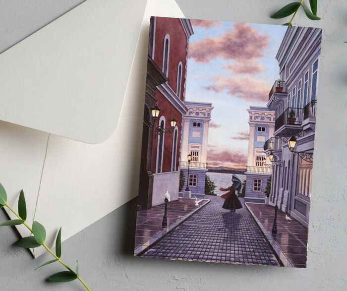 CARD: 'City After The Rain'