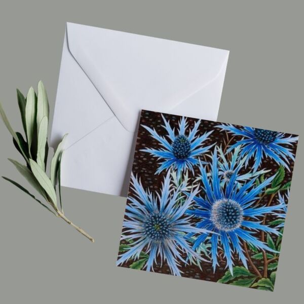 CARD: 'Sea Holly'
