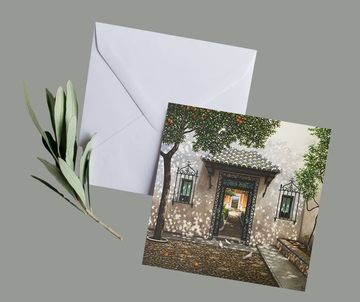 CARD: 'Spanish Lace Reprise'