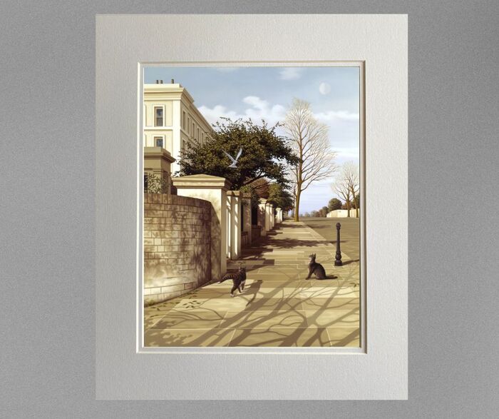 'DOMAIN' Mounted Print