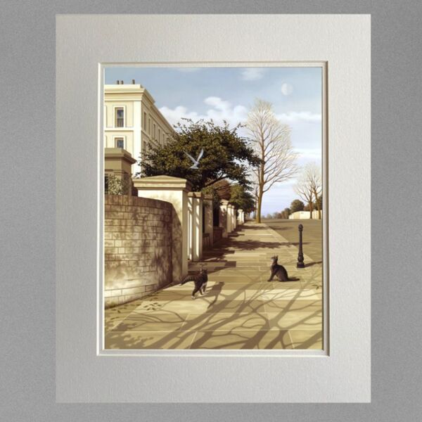 'DOMAIN' Mounted Print