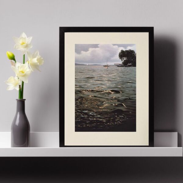 'DANCING LIGHT' Mounted Print