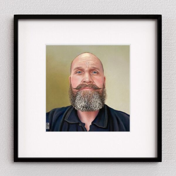 'Portrait Of A Bearded Man'
