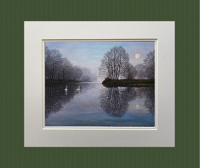 MOUNTED PRINT: 'First Light'