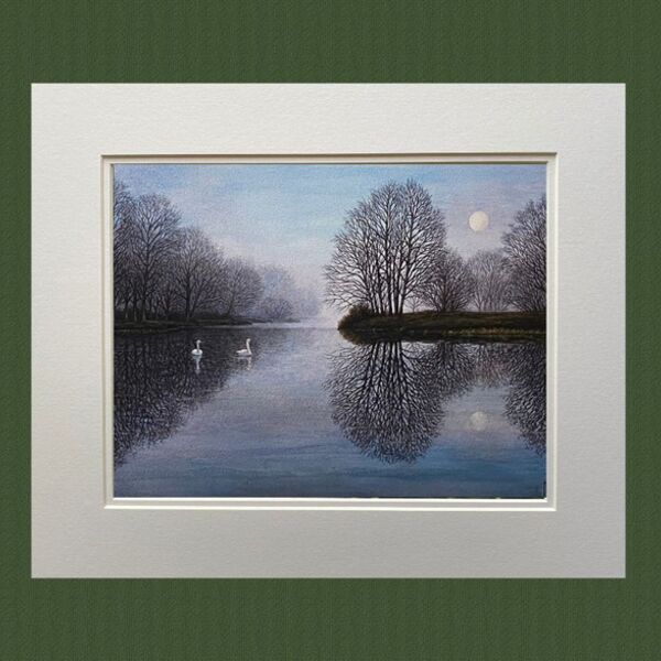 MOUNTED PRINT: 'First Light'