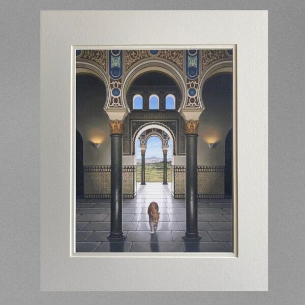 'THE VIZIER'S GARDEN' Mounted Print