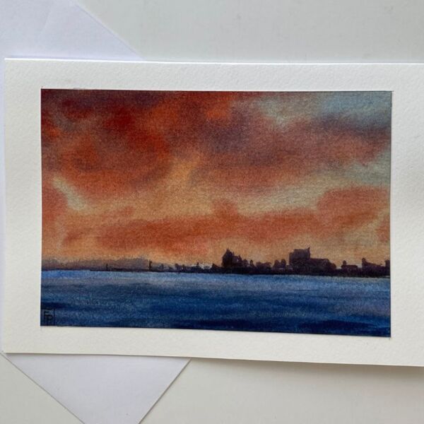'Sunset' ORIGINAL CARD